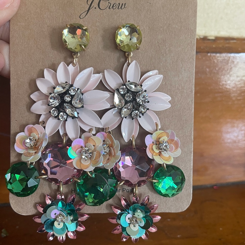 J.Crew Earrings Flowers